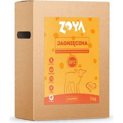 Croquettes pour chien ZOYA COLDPRO Agneau 3 kg