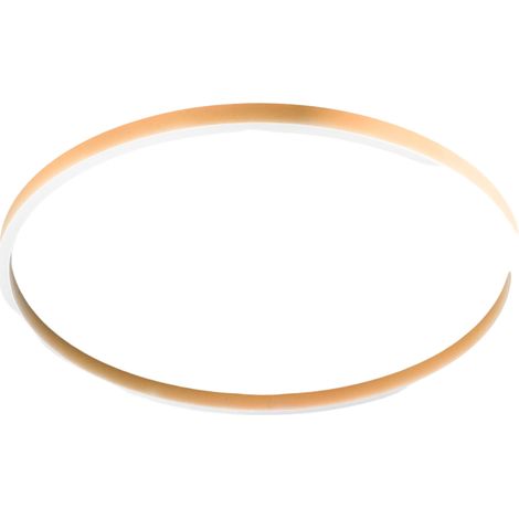 Plafonnier Aela P/G En Aluminium Pêche 60W+12W Led Intégrée Double Emission 3800Lm Dimmable Coupe De Phase - Gealuce (1/3)