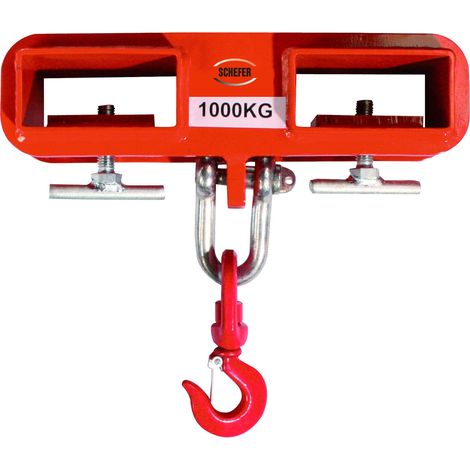 Schefer Gabelkranhaken GKH Premium Tragkraft 1000kg