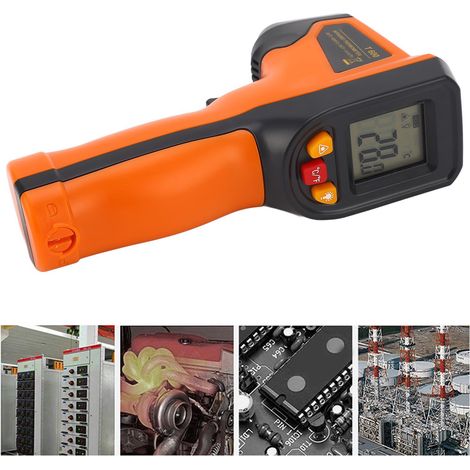 Temperaturmessgerät T600, industrielles Infrarot-Thermometer, hochpräzises Ölthermometer, Temperaturmessgerät für Wasser/Speiseöl. (1/5)