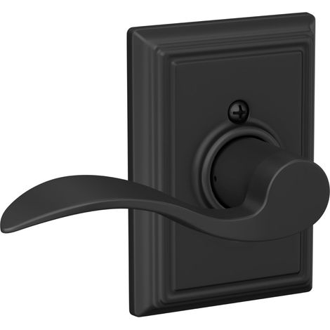 Poignée décorative pour droitier Noir mat (1/5)