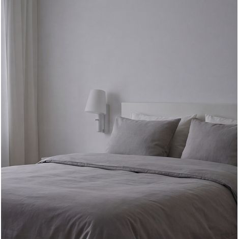 LedsC4 Read Me - Applique Murale Intérieure LED 6.5W et 388lm avec Blanc Chaud 3000K. Diamètre 15.3cm. Structure en Aluminium. Coloris Blanc