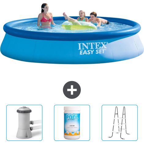 Intex Piscina Easy Set Rotonda - 396x84 cm - 6-pezzi  SCB84 (1/5)
