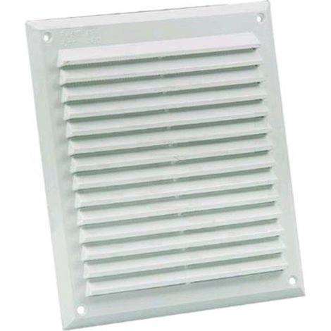 Griglie Aerazione Pvc Con Rete Art. Ar2023B Mm.204X230 Cf.10Pz