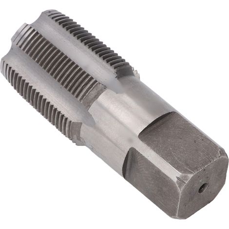 Taraud tuyau NPT 1-1/4 pouces acier rapide réparation filetage plomberie pour plombiers mécaniciens avec boîte rangement plastique (1/5)