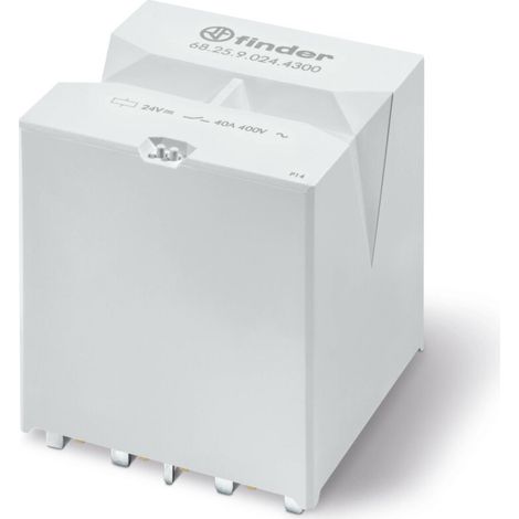 Relais de puissance 4NO/1NC 40A 24VDC montage CI intervalle contacts 3,6mm 444710 FINDER 682590244300