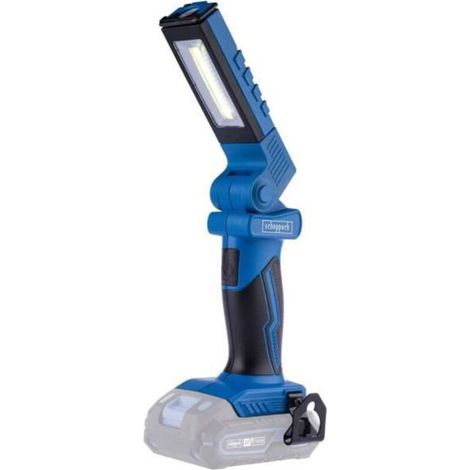 Scheppach Lampe Torche sans fil IXES 20V -C-WL20-X - Longue durée - 300lm - Ergonomique et compact - Lampe de Chantier sans fil - Vendue sans batterie ni chargeur (1/5)