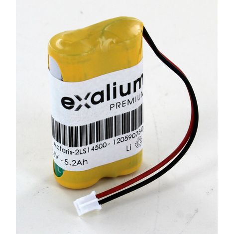 Pile Lithium 3.6V 5.2Ah pour Compteur d'Energie  Actaris Echo 2 CF560