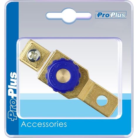 Pince de cosse de batterie - avec sectionneur pour moto sous blister (1/5)