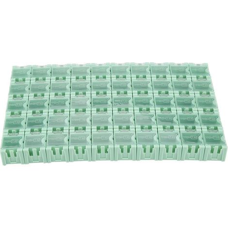 50pcs Composants Boîte de rangement SMT SMD Boîte de rangement Composants électroniques Mini boîtier de rangement rangement composant electronique (1/5)