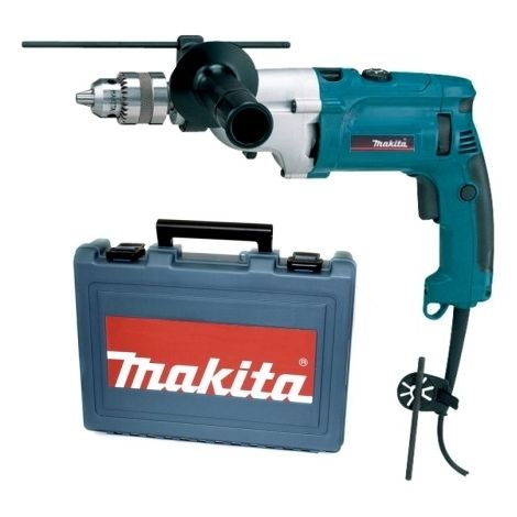 Trapano elettrico a percussione 1010W autoserrante 13mm Makita - HP2071F (1/2)