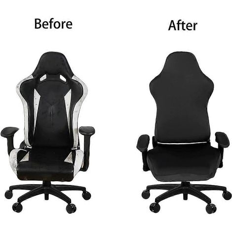 Housse extensible pour chaise de jeu, compatible avec les sièges de course inclinables. (1/4)