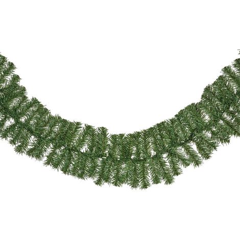 Everlands Imperial Tannengirlande light 270 x 9,5 cm grün für Innen und Außen Hängedekoration