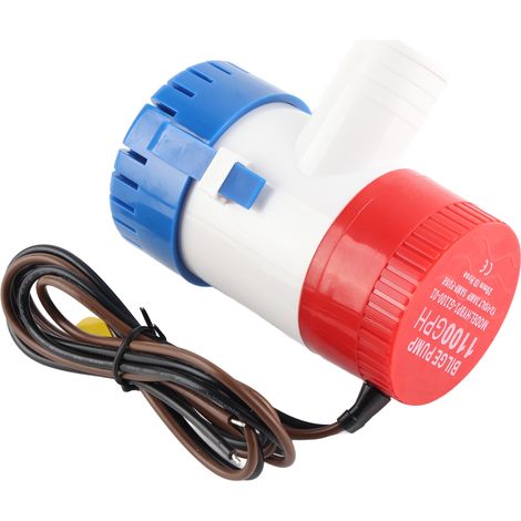 1100 GPH 12V Tauch-Bilgenpumpe, nichtautomatisch, Marine-Bootswasserpumpe (1/5)