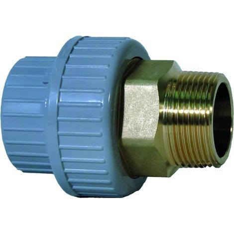 GF Übergangsverschraubung PVC-C/Ms d 20x1/2" AG, Dichtung EPDM