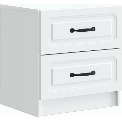Armario de Noche 43 x 34,5 x 44,5 cm Madera de Ingeniería vidaXL