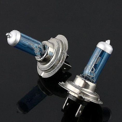 ampoules H7 6000K au xénon (halon) 100W 12V (1/4)