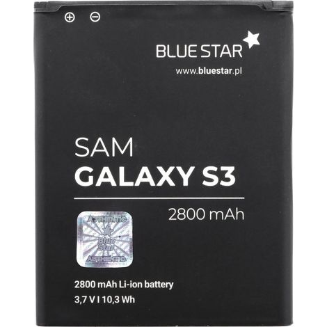Bluestar Akku Ersatz kompatibel mit Samsung I9300 Galaxy S3 2800 mAh Austausch Batterie EB-L1G6LLK, EB-L1G6LLZ (1/4)