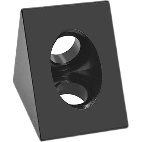 Connecteur d'angle cubique en aluminium pour imprimante 3D, profilé en V à 90°, régulateur de roue (1/5)