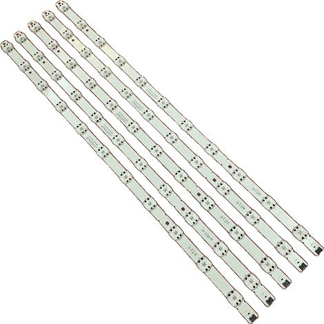 LED-Hintergrundbeleuchtungsstreifen, Länge 835 mm, Spannung 6 V, durchschnittliche Lebensdauer 100.000 Stunden, entworfen für bestimmte TV-Modelle (1/5)