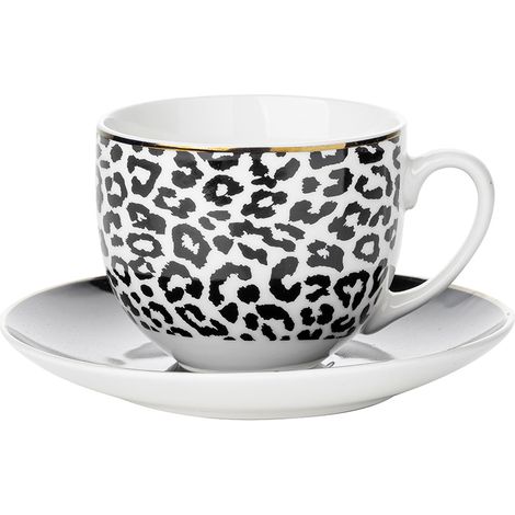 AFRIKA-TASSE MIT UNTERTASSE 240ML