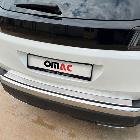 OMAC Ladekantenschutz Stoßstangenschutz für Peugeot 3008 II 2016-2024 – Edelstahl Chrom (1/5)