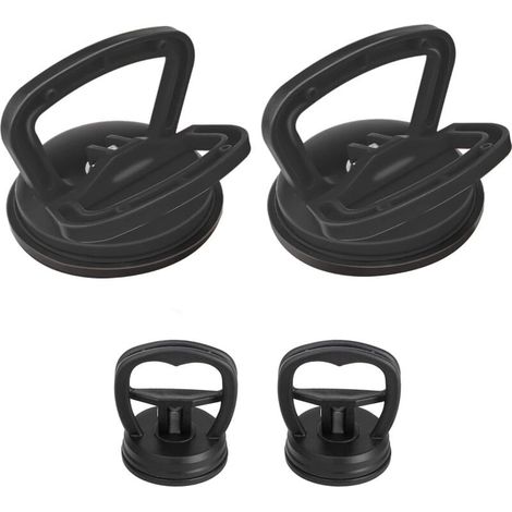 4 Pièces Ventouses Ultra Puissantes Ventouse Debosselage Carrosserie Kit de Debosselage Carrosserie pour Soulever Les écrans de Tablette, Ordinateur et Portable (2 gros 2 petits) (1/5)