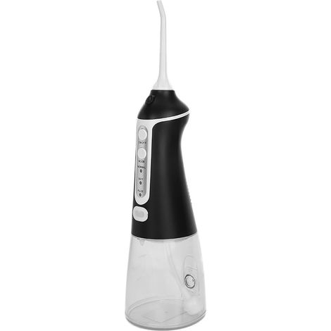 Irrigateur Dentaire Électrique Portable Sans Fil, Jet Dentaire Rechargeable USB, Nettoyage Dentaire Etanche IPX7, Appareil Hydropulseur Buccal (WF201) (1/5)