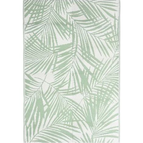 Tapis d'extérieur vert ARAKIL 140x200 cm PP (1/5)