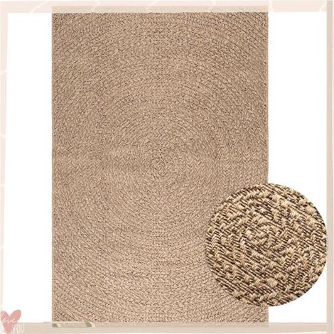 364839 Tapis 120x170 cm aspect jute intérieur et extérieur (1/5)