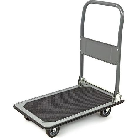 Carro con plataforma para mover peso, plegable, hasta 150 kg (1/5)