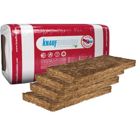 Pannello isolante in lana minerale mineral wool 35 sp 70 mm (pacco di 8,64 mq)