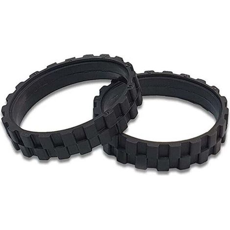 Vtizikl (70x15mm)2 pièce PNEUS Roues pour IROBOT ROOMBA séries S9 S9+ (Pack 2 unités) Fabriqué en Espagne Antidérapant, adhérence exceptionnelle et Montage Facile