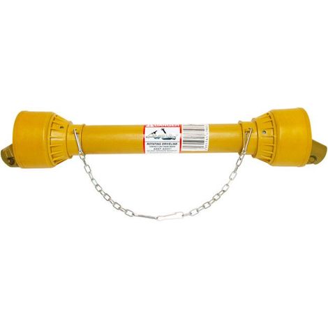 Dema – Cardan 800-1100 mm – Arbre à transmission 1 3/8" – 6 dents – Couple max 210 Nm – Pour tracteurs jusqu'à 16 cv