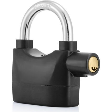 FENOPLASTICACadenas Alarme, fonction d'alarme, 110 dB, 10,6 x 9,27 x 3,3 cm, noir (1/5)