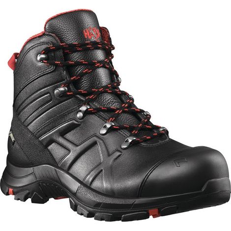 Haix  stivali  sicurezza  BE  Safety  54  Mid  taglia  11  (46)  nero/rosso  -  610023-11  (46)