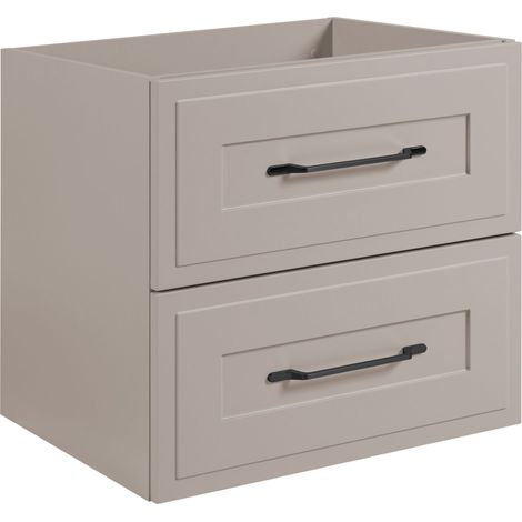Mobile lavabo in stile classico, cashmere, 60 x 57 x 46 cm (1/5)