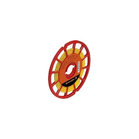 Weidmüller Leitermarkierer Zahl 7 gelb1, 5-4 CLI C1-3GE/SW CD 500 Stk (1/2)
