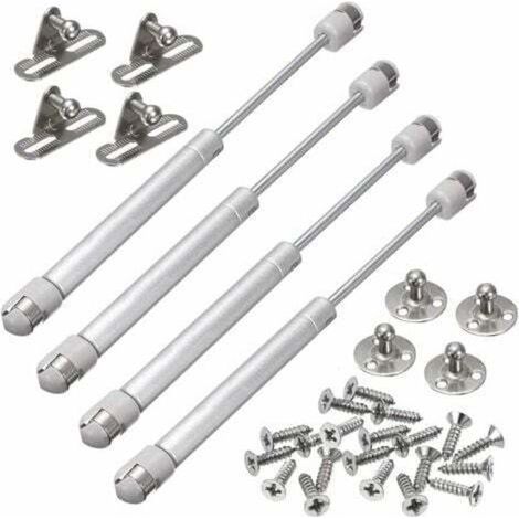 Ascenseur de meubles de cuisine hydraulique à bras pneumatique à 4 vérins à gaz pour ascenseur de porte d'armoire de meubles (150N) (1/5)