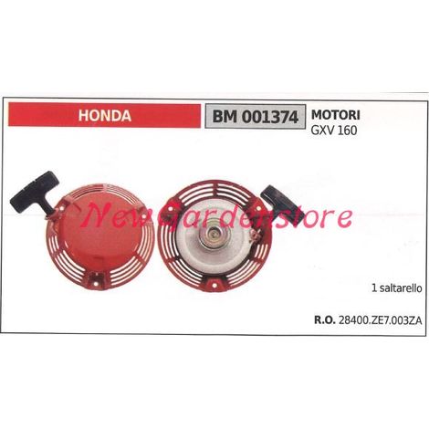 Messa in moto HONDA motore tosaerba tagliaerba rasaerba GXV 160 001374