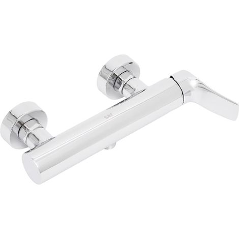 Infinitio Wand-Duscharmatur Einhebel, 150 mm Achsabstand, ohne Duschset, Chrom (SATBSINF268)