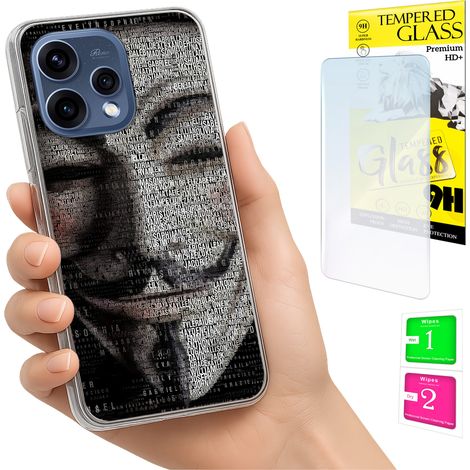 Funda para Oppo Reno 15 5G con cubierta para foto y tapa trasera + cristal 9H (1/5)