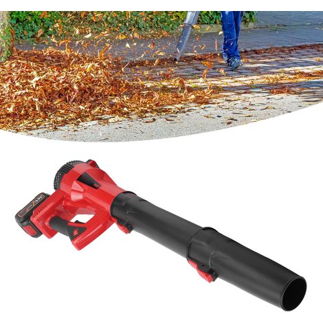 ES-3607 Souffleur de feuilles électrique de jardin, souffleur à neige rechargeable, souffleur industriel haute puissance à batterie lithium, utilisable d'une seule main, 100-240 V, conforme aux normes (1/5)