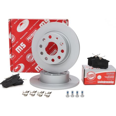 Dischi e pastiglie freno posteriori Seat Altea, Leon, Toledo III Skoda VW (1/5)