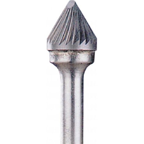 Fraise conique D 6 carbure
