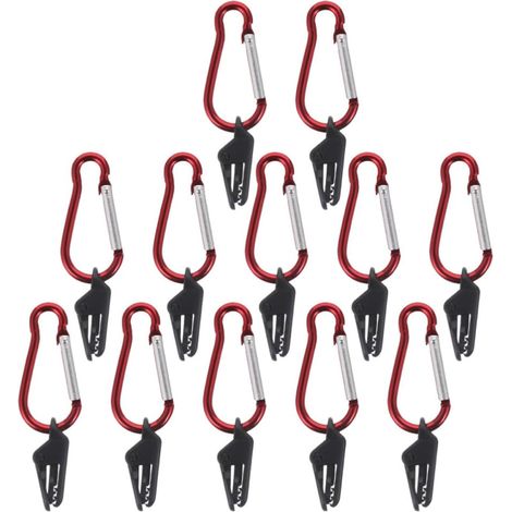 Clips robustes VILLCASE pour bâches d'ombrage d'été, pinces de (1/5)