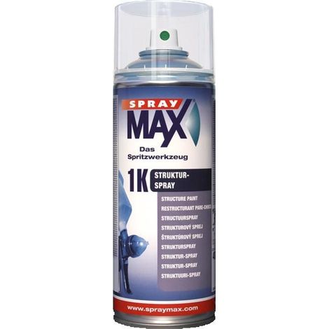 Bombe de produit restructurant - Pare-chocs, plastique - Grain grossier - Transparent - SprayMax - 400ml