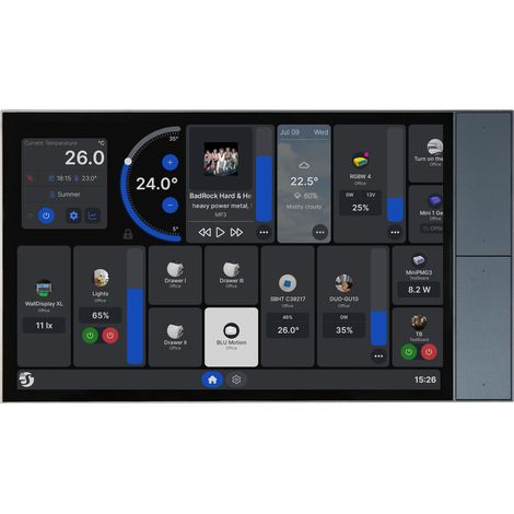 Panel de control Shelly wall display xl pantalla táctil 10.1 pulgadas (1/3)