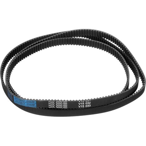 HTD-5M Rubber Timing Belt, 400 Tooth Closed Loop Synchronous Drive Belts for 3D Printer Pulleys, 2000x15x3.6mm (Length x Width x Height) (1/5)
