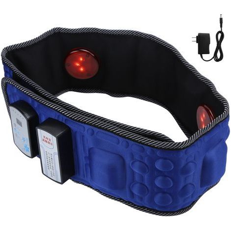Kabelloser Lendenmassagegürtel mit Heizung und Vibrationsfunktion, geeignet für 100–240 V Netzspannung (US-Standard). (1/5)